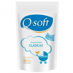 Toallitas Húmedas Q-Soft x50 Unidades