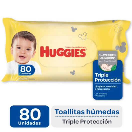 Toallitas Húmedas Huggies x80