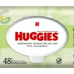 Toallitas Húmedas Huggies Limpieza Efectiva x48