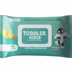 Toallitas Húmedas Toddler x 48 Sin Perfume